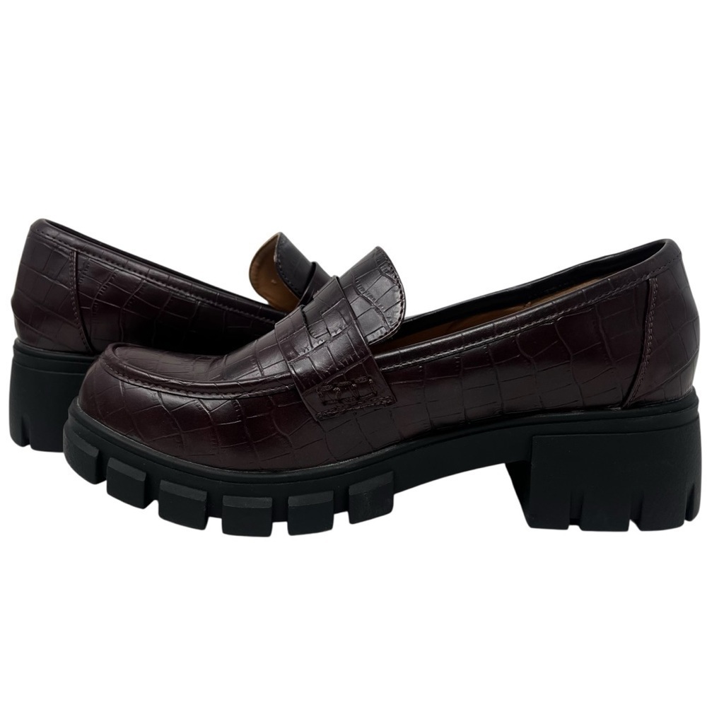 Corkys Dark Burgundy Loafers - Picture 3 of 9